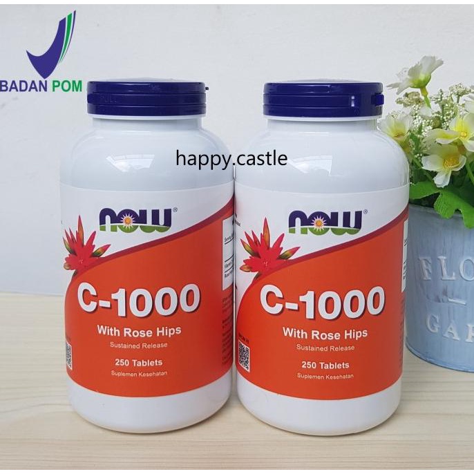 Now Foods C-1000 250 Tablets NOW Vitamin C 1000Mg NOW C1000 Now C 1000
