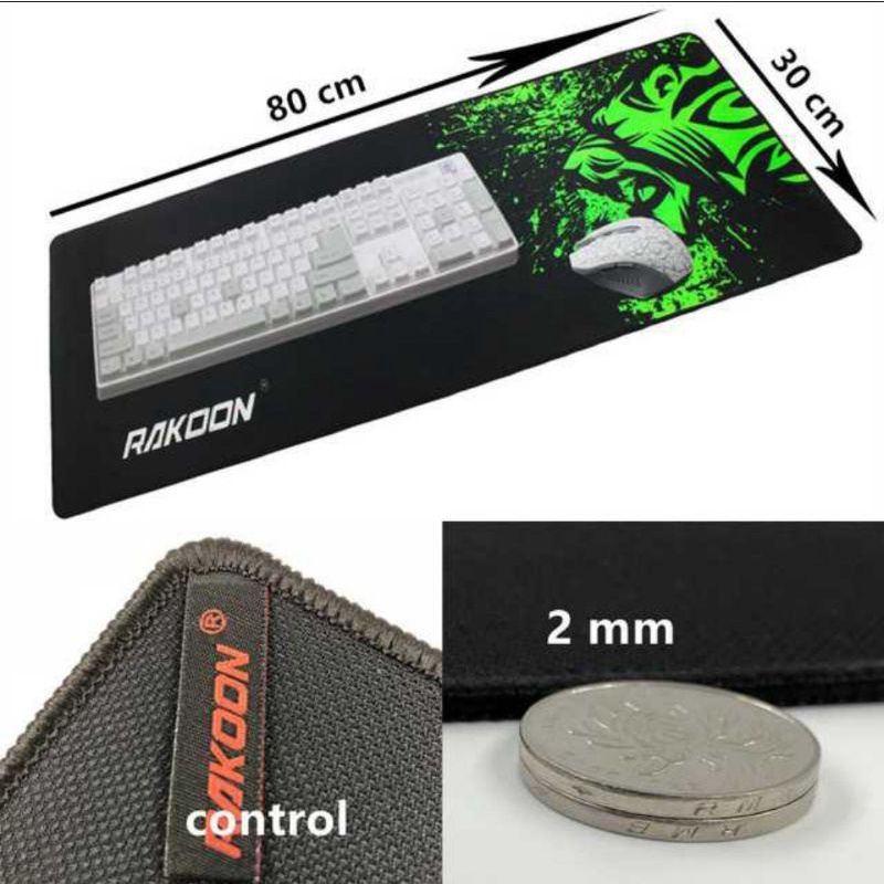 Mouse pad LARGE BESAR GAMING Desk Mat RUBBER mousepad alas meja komputer empuk nyaman