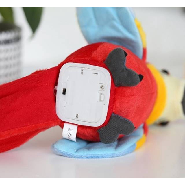 Boneka The Talking Bird Burung Kakak Tua Berbicara