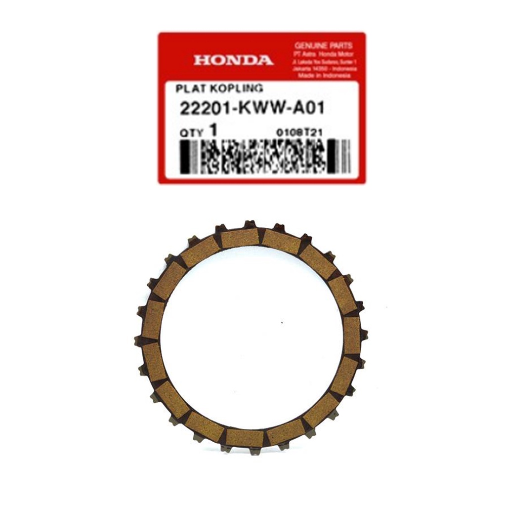 22201-KWW-A01 Kampas Kopling Exedy Revo 110 2009 - 2010 Karbu