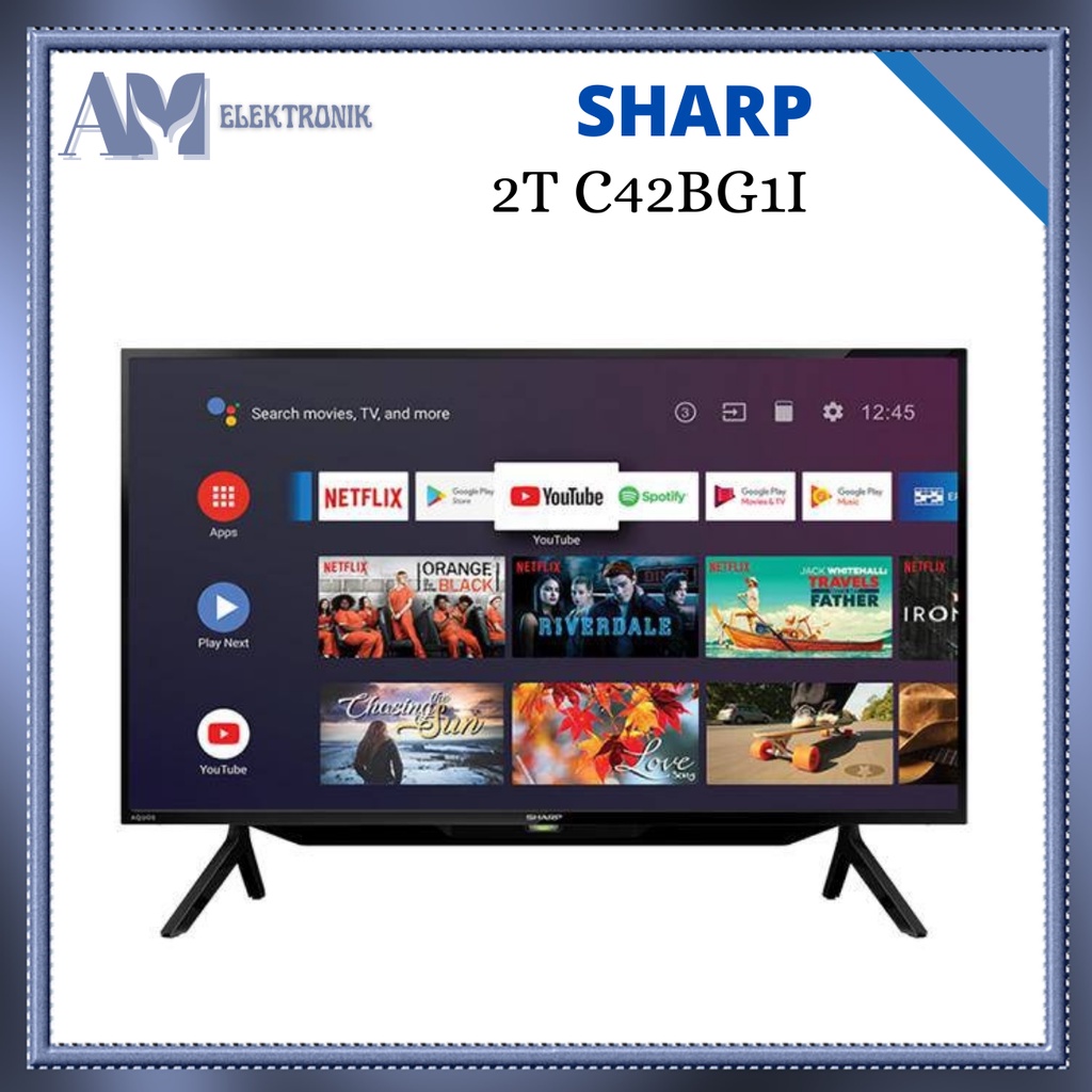 TV LED SHARP 2T C42BG1I / 42 INCH ANDROID SMART TV