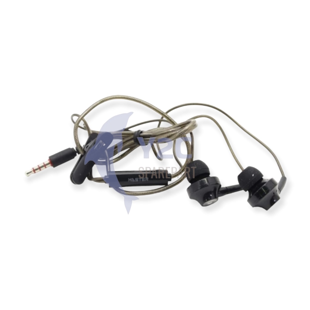 STEREO HANDSFREE / EARPHONE MASTER SCLASS 3 BASS FOR SAMSUNG IPHONE OPPO VIVO REALME XIAOMI SUPER MEGA BASS / HENSET HEADPHONE