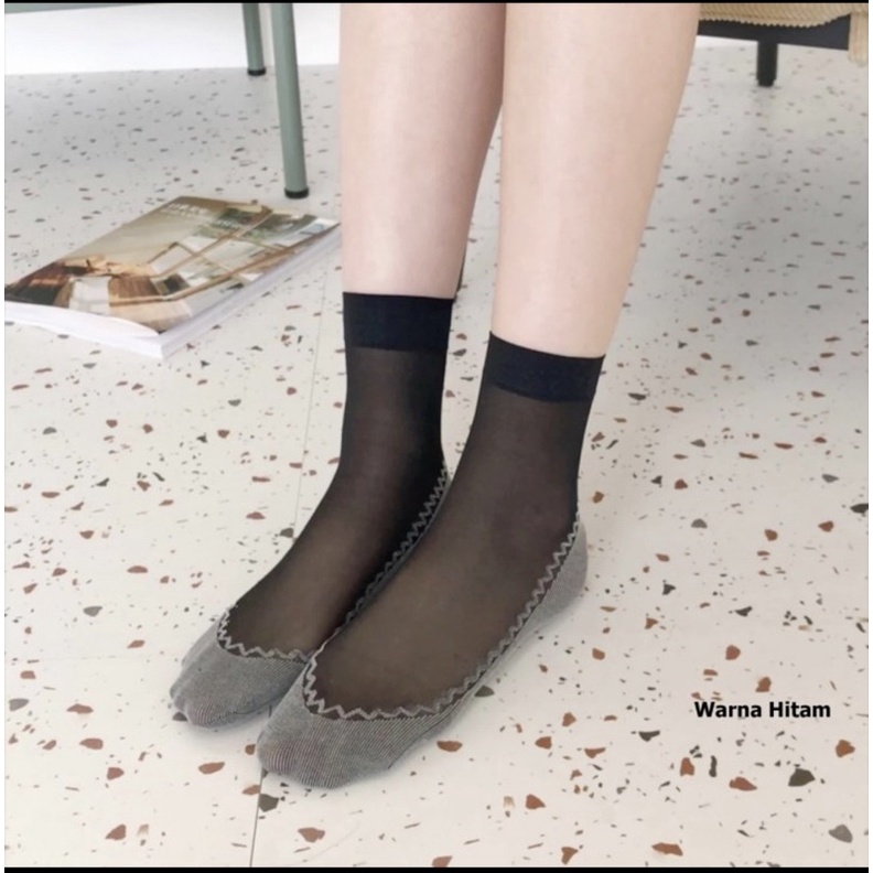 Kaos Kaki Stoking Wanita Elastis