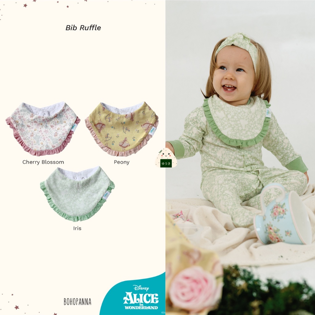 Bohopanna - Bib Ruffle &amp; Unisex Disney - Slaber Bayi