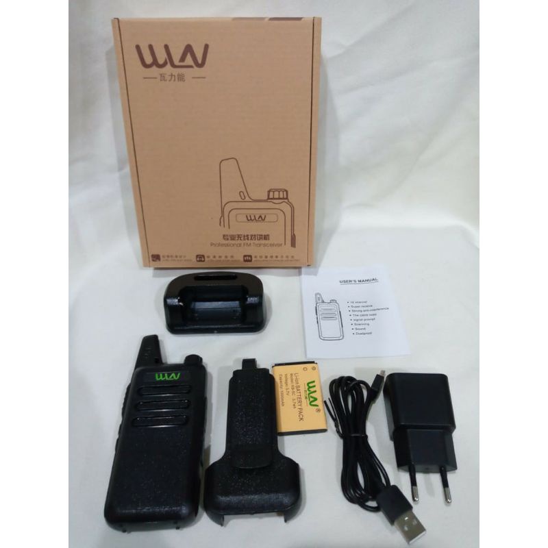 original ht mini wln/wlan kdc1 single band uhf kualitas eropa