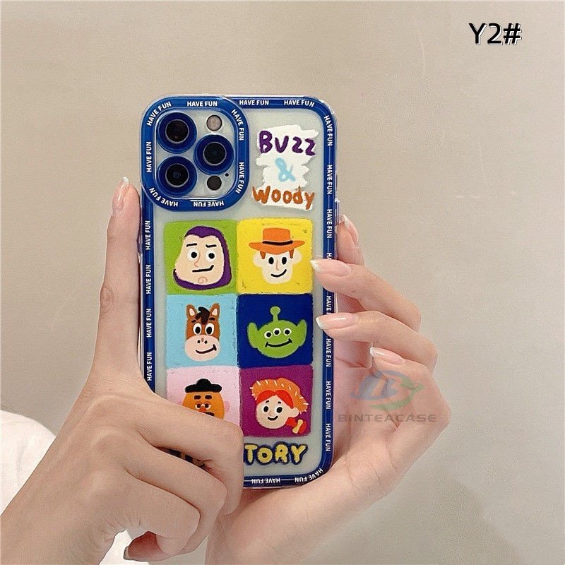 Casing TPU Redmi Note 11S 11 Pro 10C 10A 9C 9T 9A 10 5G 10S 8 8 Pro 7 Poco M3 X3 Pro NFC Motif Toy Story