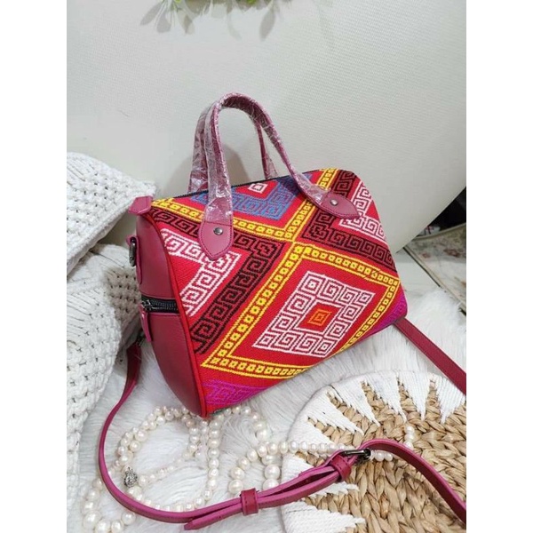 LUV TAS TENUN NTT, TAS HANDMADE, TAS ETNIK, HAND BAG TENUN, HAND BAG ETNIK, TAS KULIT ASLI