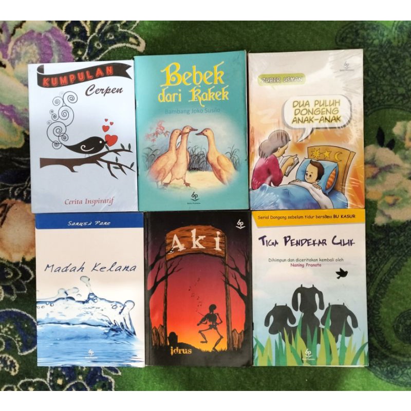 BUKU KUMPULAN CERPEN DAN CERITA INSPIRATIF BEBEK DARI KAKEK DUA PULUH DONGENG ANAK - ANAK MADAH KELA