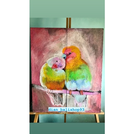 Lukisan Dinding Kanvas Aesthetic - Custom Lukisan Dinding Kanvas - Kado Natal dan Tahun Baru - Lukis