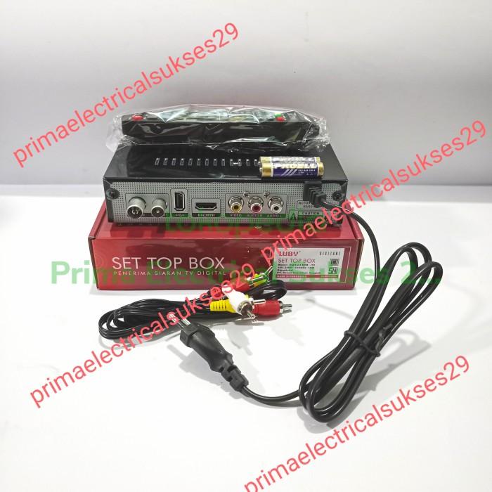 Set Top Box TV Analog ke Digital Luby