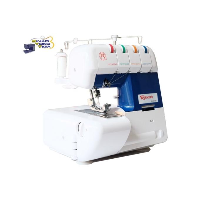 Riccar 320 Mesin Obras Neci Murah Berkualitas Benang 4 Portable