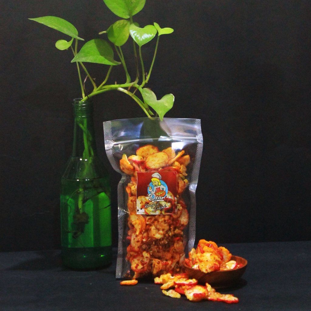 

Kerupuk Keripik Seblak Pedas 100g