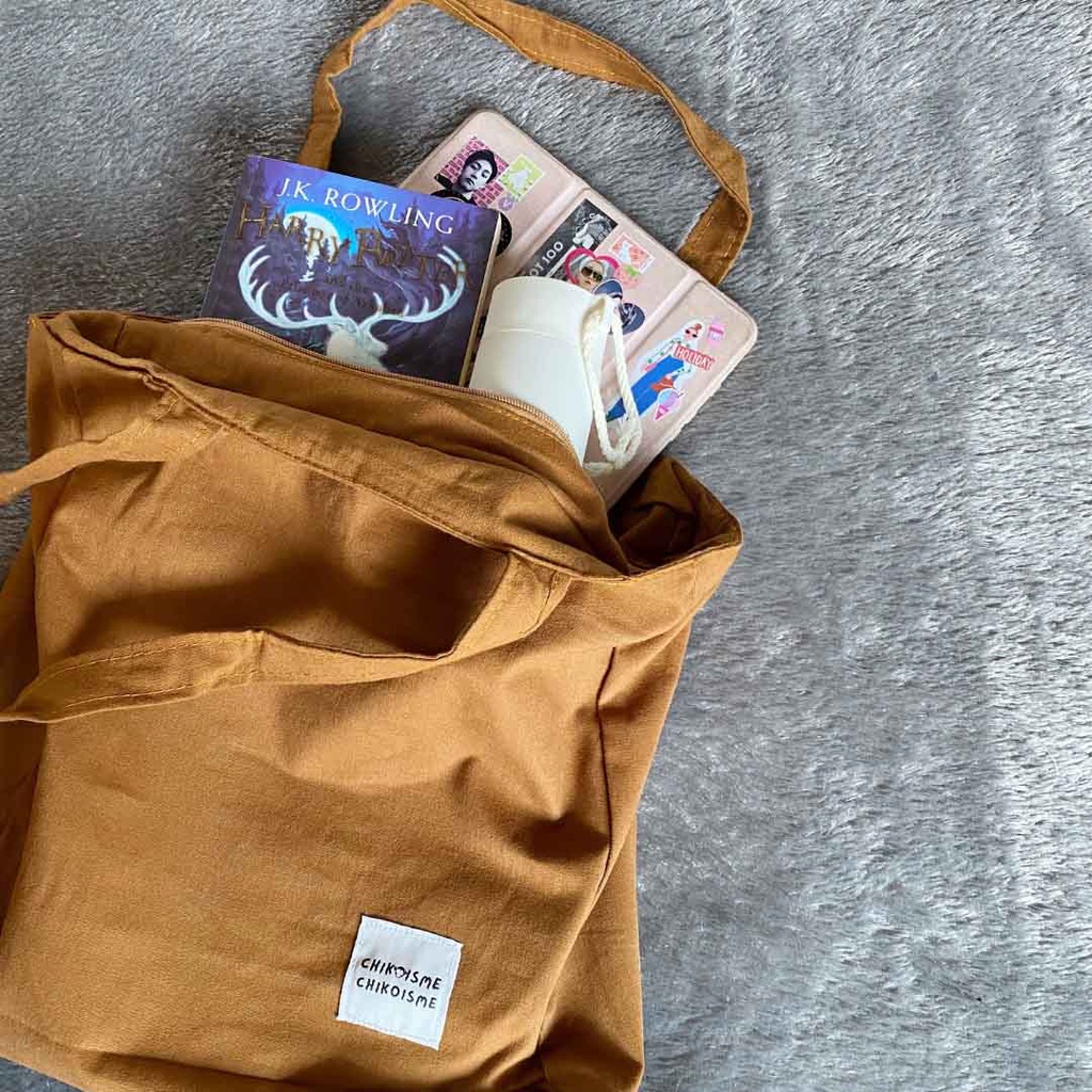 CHIKOISME - CIKO Totebag Baby Kanvas Tas Wanita Retro NR