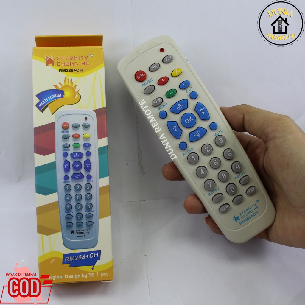 Remot / Remote RECEIVER Digital DVB PARABOLA MULTI MPEG2 288