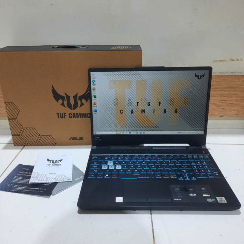 Laptop Asus TUF Gaming F15 FX506LH, Intel i5-10300H, RAM 8 SSD 512Gb, #Vga GeForce GTD 1650 4Gb, Mul