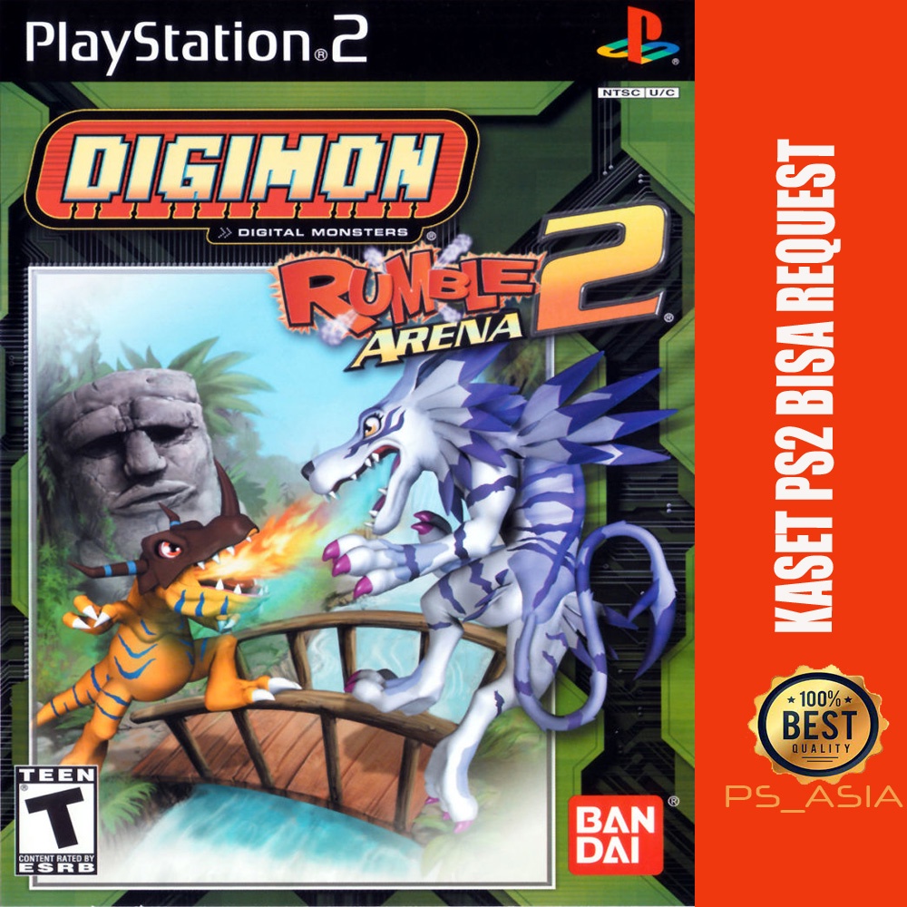 Kaset PS 2 Digimon Rumble Arena 2