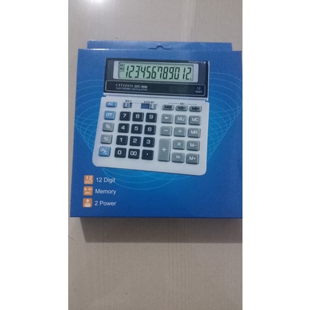 

Kalkulator Citizen SDC-868L ELECTRONIC CALCULATOR