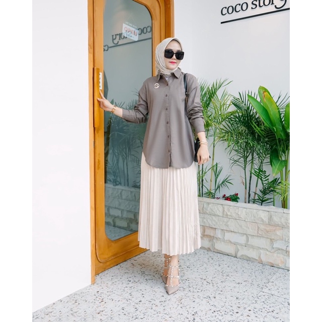 KEMEJA LINEN ZARA BY AYSHA