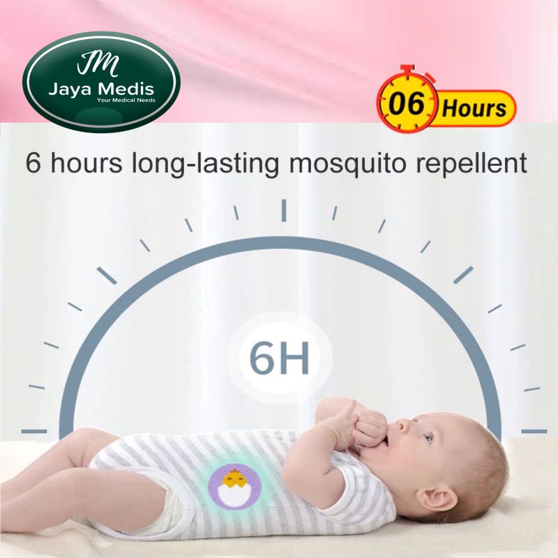 Stiker Anti Nyamuk Mosquito Repellent Patch Yumeng - 60 Pcs