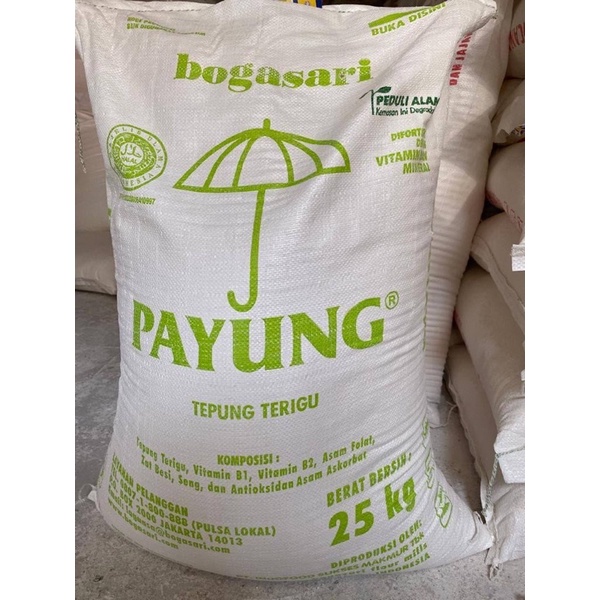 KARUNG BEKAS TEPUNG UKURAN 25kg