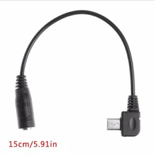 Micro Usb B 5 Pin Male To 3-Pole 3.5Mm Female Jack A