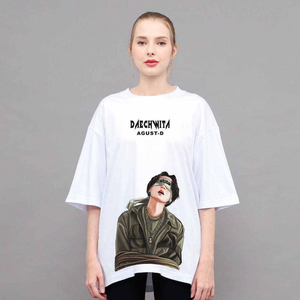 UNIQUE - (Unique Series) Kaos Oversize BTS Agust-D I