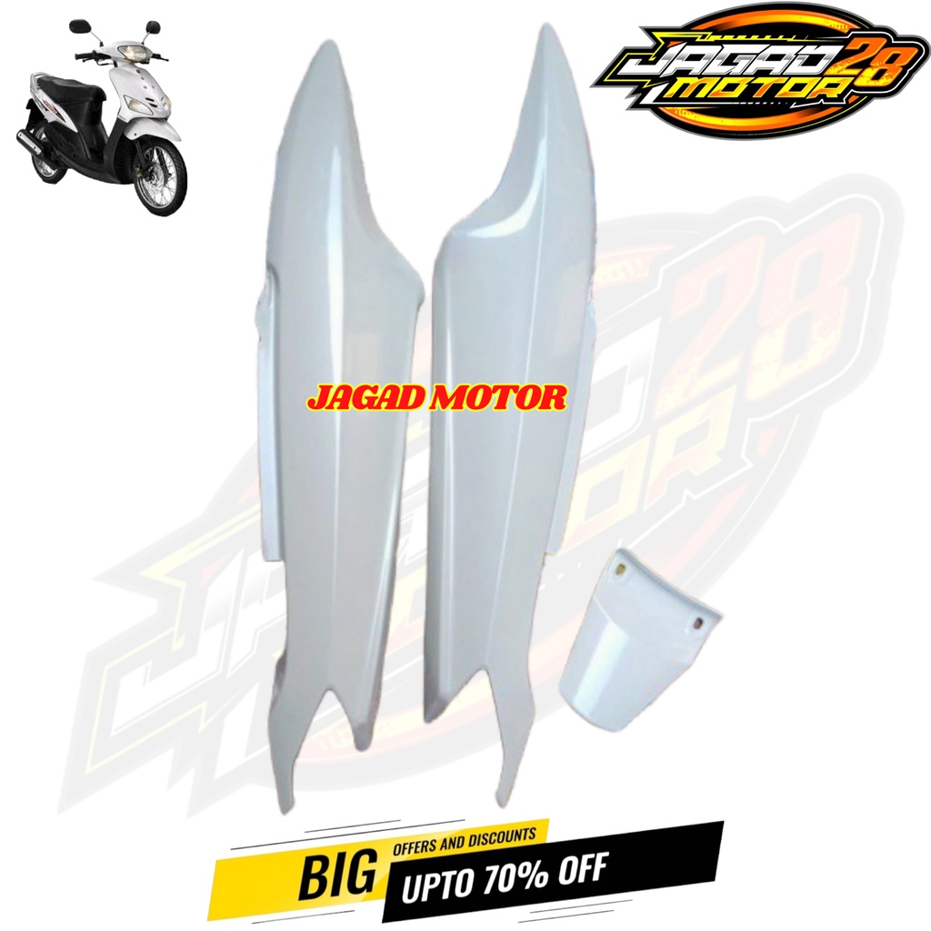 Body Belakang Yamaha Mio Sporty Mio Lama Putih / Bodi Belakang Yamaha Mio Sporty Mio Lama Putih / Cover Body Bodi Belakang Yamaha Mio Sporty Mio Lama Putih