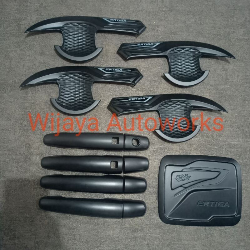 Outer handle tank Cover bensin Hitam doff All new Ertiga 2018-2022