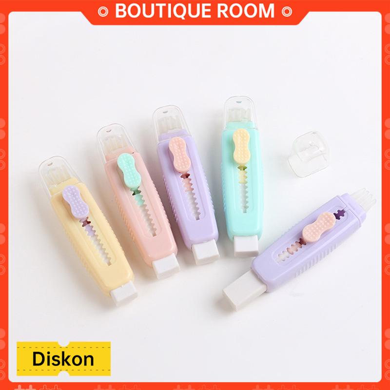

Ready✨Bentuk Kuas Menggambar Menulis Kartun Penghapus Dorong-tarik Pena Penghapus KreatifBER