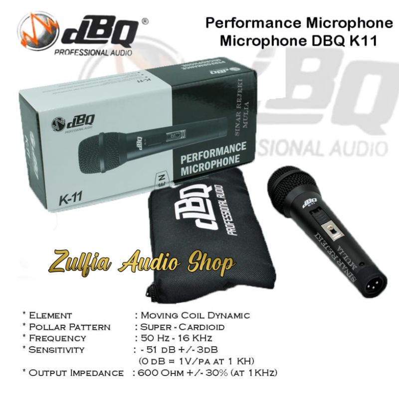MICROPHONE DBQ K11 MIC DBQ MIK DBQ ORIGINAL