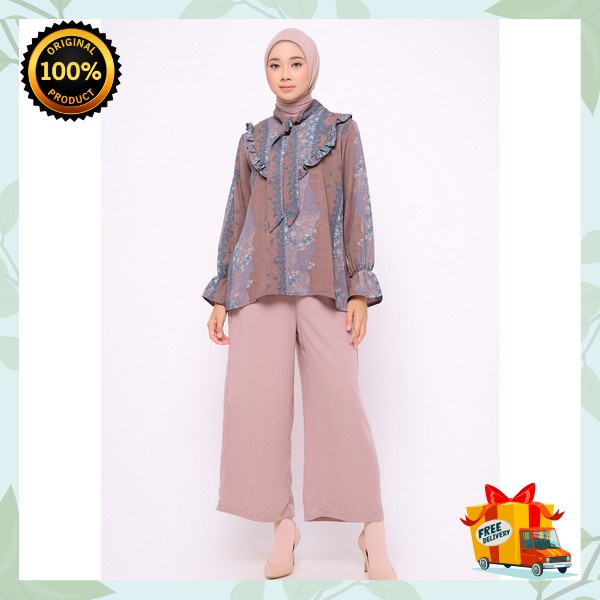 Blus Cewek Kekinian Bluse Korean Style Buju Import Termurah Baju Kondangan Ibu2 Atasan Wanita Import