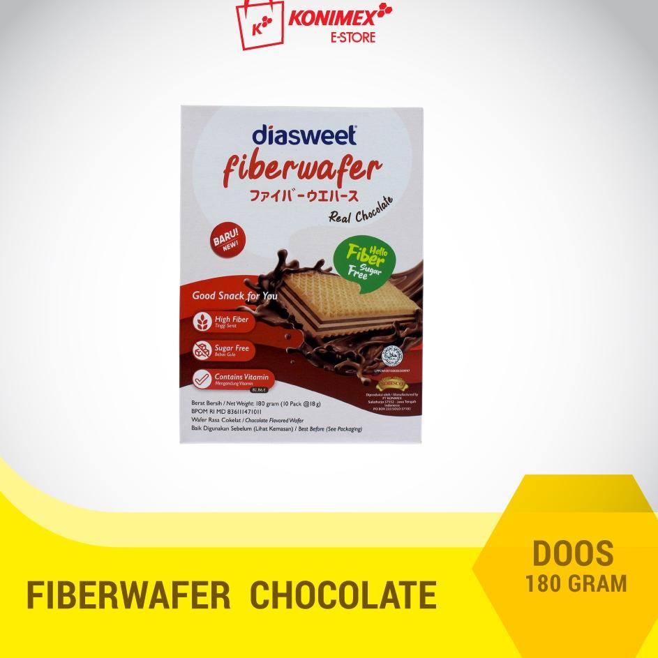 

Lariiss--Diasweet Fiberwafer Chocolate 180G