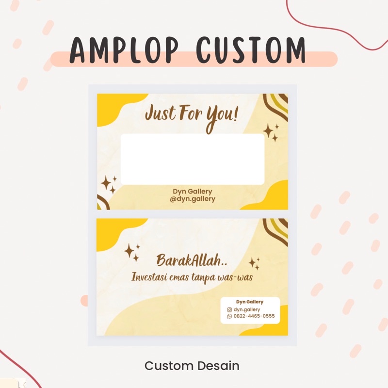 AMPLOP CUSTOM