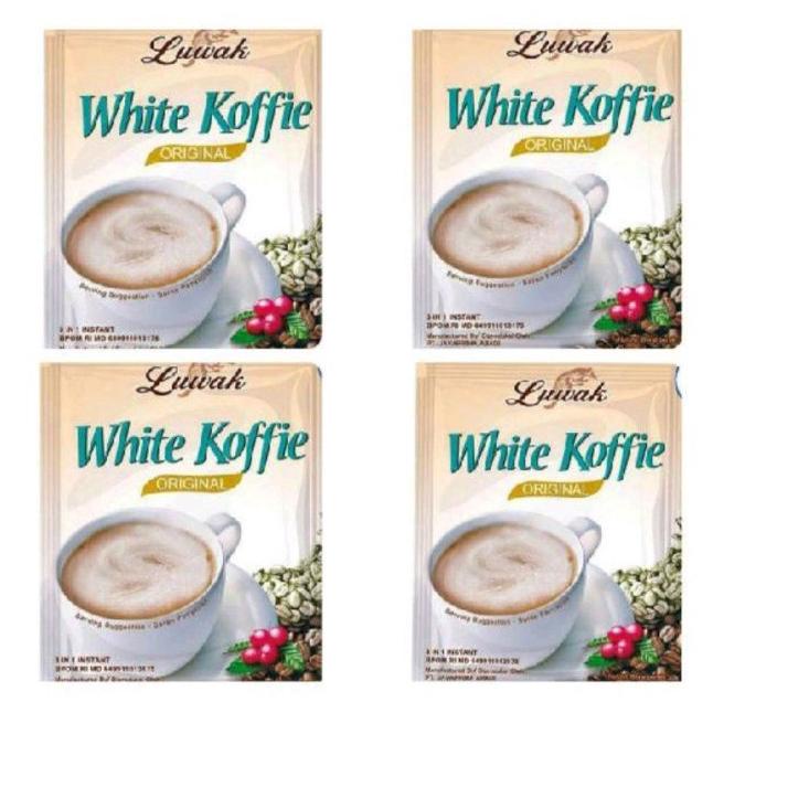 

Produk Oke--Kopi Luwak White Koffie 20grX10pcs (renceng)