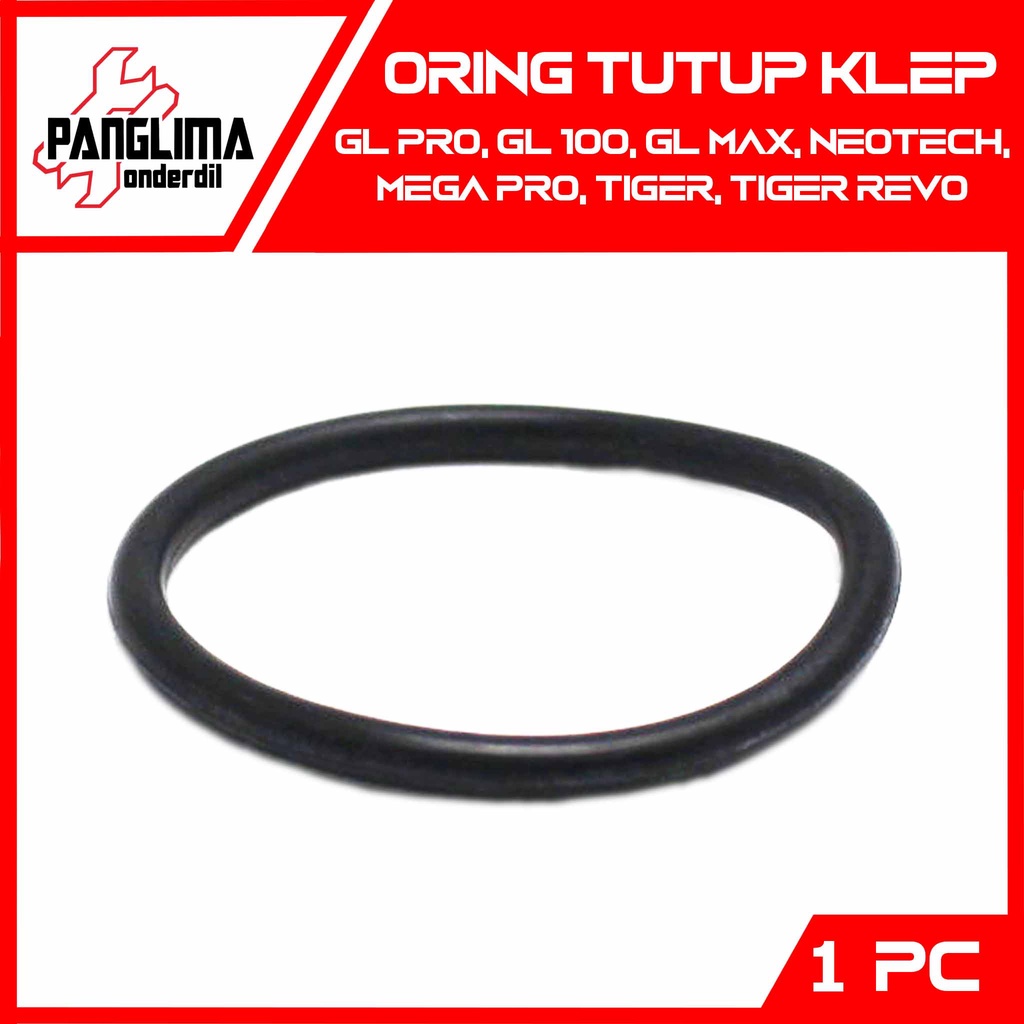 Oring Tutup Klep GL Pro-Max-100 &amp; Neotech &amp; Mega Pro 1999-2009 &amp; Tiger Lama &amp; Tiger New Revo O Ring-Seal-Sil Karet Kelep