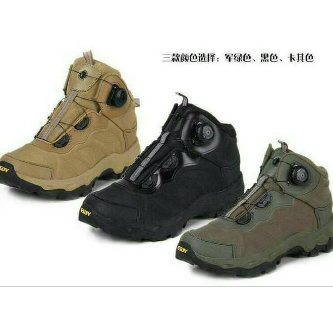 Sepatu Outdoor Esdy 4" Tactical Import