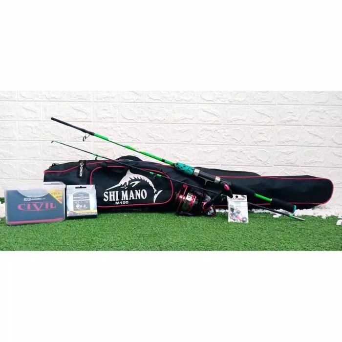 SET PANCING LAUT MAGURO ASLI KUAT DRAG HINGGA 30KG LENGKAP