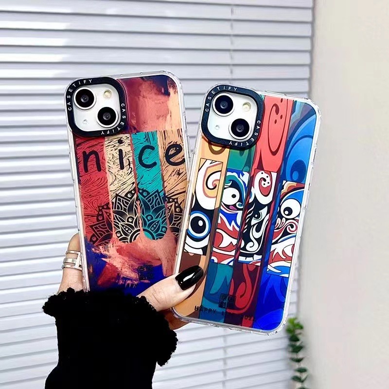 NEW ！! FOR IPHONE 14 PRO MAX CASE HIGH QUALITY New - Guochaofeng Tiger Lion Face IMD CASE iPhone 13 12 11 PRO MAX CASE PHONE X XR XS MAX IPHONE CASE