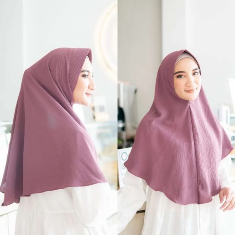 Bergo Crinkle PED Airflow / Hijab Crinkle