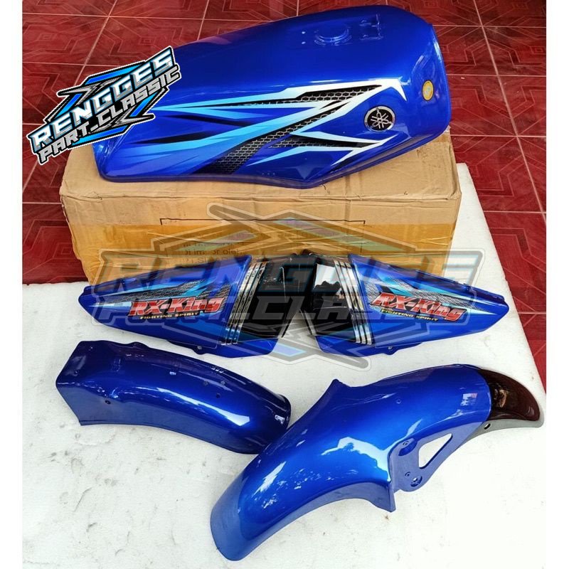 COVER BODY TANGKI FULLSET RX KING BIRU 2005