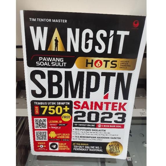 

[V-ODW ㊚] BUKU WANGSIT SBMPTN SAITEK 2023 BY TIM TENTOR MASTER (FREE BUBLEWRAP)-langsung kirim