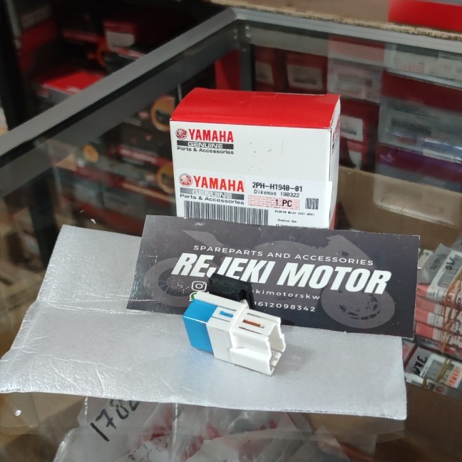 BENDIK RELAY STARTER STATER ASSY MIO M3 125 MIO Z Aerox 2PH-H1940-01 ORI YAMAHA RELAI