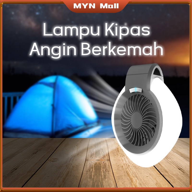 Lampu Kipas Angin Berke / Camping Light Kipas Angin