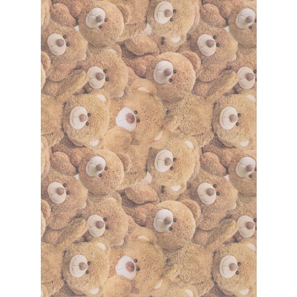 

Kertas Kado Sansan Wawa SW 5852 "Bear/Teddy bear