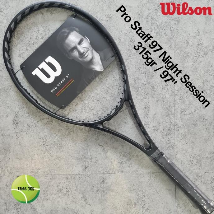 Raket Tenis Wilson Pro Staff 97 Night session V13 ( 97"/ 315gr )
