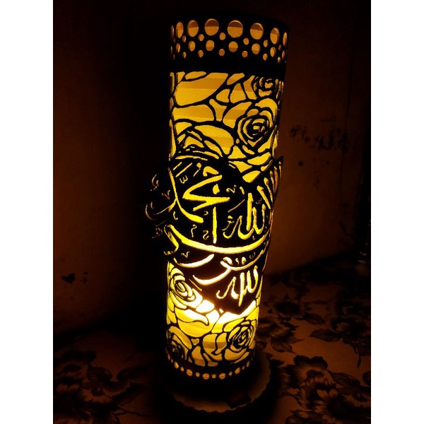 LAMPU HIAS PVC SESUAI REQUEST MODEL NAMA FOTO