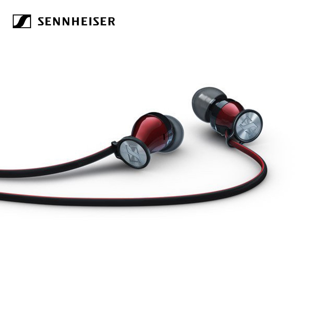 Sennheiser MOMENTUM Headset Earphone Kabel Stereo Deep Bass Dengan Noise Reduction