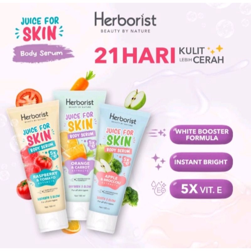 Herborist Juice For Skin Body Serum – 180ml viral tiktok