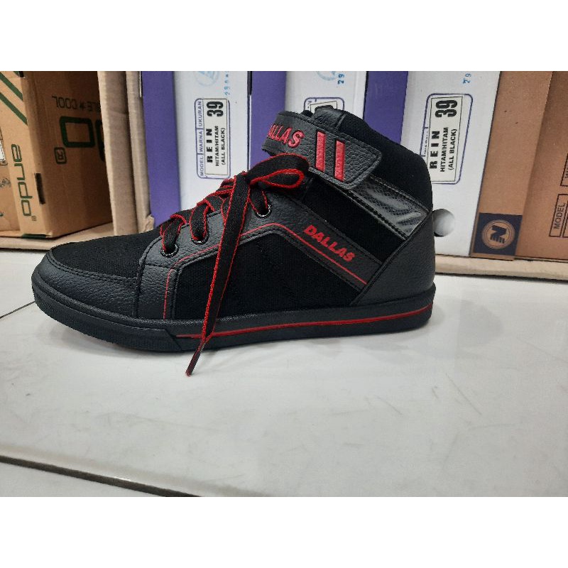 SEPATU ANAK SEKOLAH SEPATU HITAM DALLAS MURAH