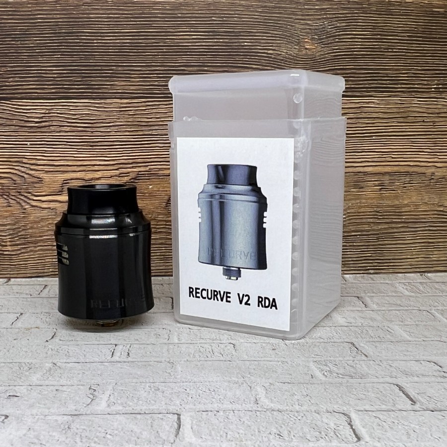 [BISA COD] Recurve v2 RDA 24mm Dual Coil Atomizer Best Clone